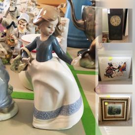 MaxSold Auction: This online auction features Lladro figurines, Nissan Maxima rims, silver plate punch bowl, purses, women’s hats, Bissell carpet cleaner and much more!