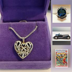 MaxSold Auction: This online auction features Acer Tablet, Sterling .925 Silver Necklace, Blue Topaz sterling silver ring, Swarovski Crystals sterling silver ring, 1964 Marvel Comics Daredevil, Hot Wheels, Baseball Cards, 1996 Canadian $2 Proof Coin and much more!