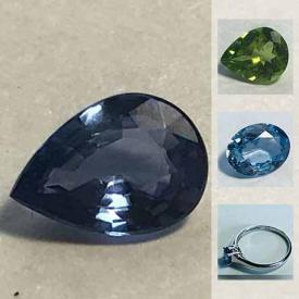 MaxSold Auction: This online auction features semi precious loose stones, necklaces, rings and much more!