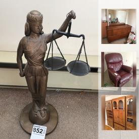 MaxSold Auction: This online auction features furniture, artworks, decors, collectibles, jewelry, electronics, kitchenware, brass statue and much more.