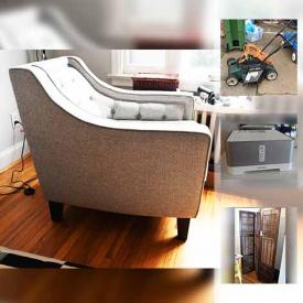 MaxSold Auction: This online auction features New furniture and decor from Structube. Sporting goods - Schwinn bike trailer and men's Gavin bike. Lawn and garden - Black and Decker lawn mower and more. Mazda CX7 car screen. Nespresso coffee maker and much more!