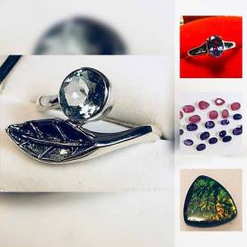 MaxSold Auction: This online jewelry auction features loose gemstones, gemstone rings, bracelets, necklaces and much more!