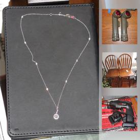 MaxSold Auction: This online auction features militaria; tools; headset; desk speakers; Pfalzgraff stoneware; White gold and diamond necklace and more!