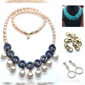 MaxSold Auction: This online auction features jewelry such as Pink & White Pearls Lapis Lazuli Necklace, Pink Capiz Shell Necklace, Lavender Biwa Pearl Necklace, Large Stripe Agate Ring, 50ct Faceted Corundum Pink Ruby Bead, Natural Golden Keshi Pearls Necklace and much more!