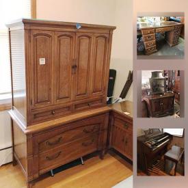 MaxSold Auction: This online auction features furniture, electronics, camera collection, Christmas items, collectible plates, glassware, decors, kitchen utensils, religious items, kitchenware and much more.