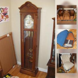 MaxSold Auction: This online auction features Plant Stand, Kenmore sewing machine, golf clubs, Wood vanity, Autoharp, Kierstead Collector Plates, Curio Cabinet, and much more!