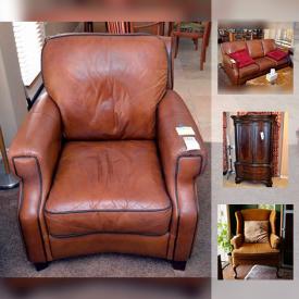 MaxSold Auction: This online auction features furniture, decor, electronics, storage shed, power tools, lamps, artwork and much more!