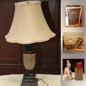 MaxSold Auction: This online auction features shoes, wall art, stereo, light bulbs, guitar, ceiling fans, books, electric fireplace, toys, locks, microwave, stove and much more.