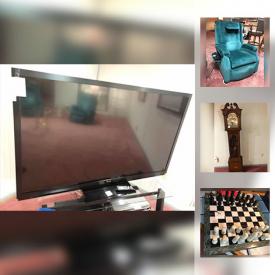 MaxSold Auction: This online auction features catering supplies, picture frames, EZ Up Canopy, Char Broil Portable Grill, Harley Davidson Helmets, Transportation Racks, Steinbach Nutcracker candleholder, artworks, Massaging Recliner Chair, Colonial Grandfather Clock, Metal Yard Decor and much more.