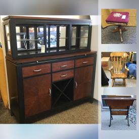 MaxSold Auction: This online auction features Forklift, Rocking Chair, Vintage Piano Stool, Antique School Desk, Singer Magic Steam Press 7, Star Wars Toys, Mickey Mouse Collection, Vintage Womens Size M Genuine Leather DANIER Coat, Christmas Lights and much more!