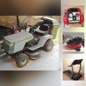 MaxSold Auction: This online auction features tools, paint supplies, space heaters, shelving, camping gear, folding chairs, pet supplies, luggage, holiday decor, vacuum, ladders, lawn mower, exercise equipment, treadmill and much more.