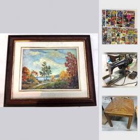 MaxSold Auction: This online auction features Comics; China and glass; antiques, collectibles and much more!