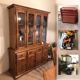 MaxSold Auction: This online auction features vintage cameras, bolos, Sentry safe, golf cart and battery charger for cart, tools, Craftsman tool chest, vacuums and much more!