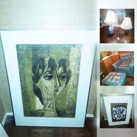 MaxSold Auction: This online auction features art such as framed posters and framed prints, books such as psychology, psychiatry, medical, and non-fiction, ladies shoes, leather chair and ottoman, DVDs, CDs, Dyson vacuum, Barbie Townhouse, stemware, Spode, Wedgwood and much more!