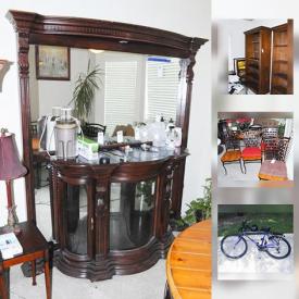 MaxSold Auction: This online auction features Queen-size sleigh bed, wooden bookcases, potted plants, FitBit, men’s watches, kitchen supplies, home decor, stationary bike rack, Homedic back massager, luggage and much more!