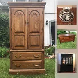 MaxSold Auction: This online auction features a baby gate, grill, wall art, picture frames, small kitchen appliances, shelving, art easel, candle holders, golf clubs, coolers, vases, speakers and much more.