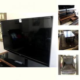 MaxSold Auction: This online auction features indoor and outdoor furniture, artworks, decors, appliances, Taylor Made Golf Clubs, Bag, Carrier And Balls, vases, HP 4500 Print Scanner, Bathroom Grooming Items, glassware, tools and much more.