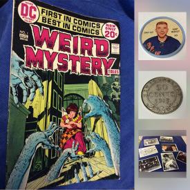 MaxSold Auction: This online auction features COLLECTIBLE: Coins, comics, sports memorabilia, Beatles and much more!