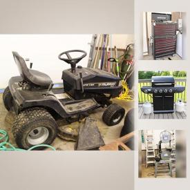 MaxSold Auction: This online auction features items such as a Masterchef propane grill, Murray 12.5 horsepower 40" lawn tractor, Dewalt skill saw, Minimig 100E welder, RCA mini sound system, Coleman camping gear, and Everlast punching bag and much more! It's not too late for a Father's Day gift!