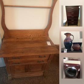 MaxSold Auction: This online auction features ART: Native American pieces. Kenmore Elite smartwasher and dryer. Two wine coolers. NIB Nespresso espresso machine. Medium size scuba gear. Handmade pottery and pottery making tools and much more!