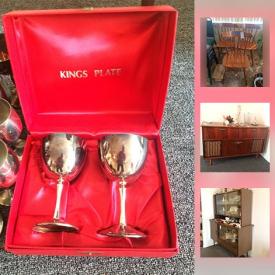 MaxSold Auction: This online auction features furniture, collectibles, decor, sewing machine, ShopVac Vacuum and Steam Cleaner, kitchenware, appliances, live plants, electronics, books, office supplies, purses, bags and much more.