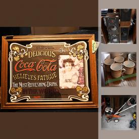 MaxSold Auction: This online auction features Stereo Equipment, Table Saw, Hand and Power Tools, Remote Control Toys, Train Set, porcelain Dolls, Kitchenware, Decor and much more.