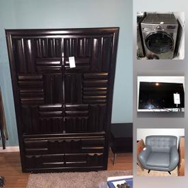 MaxSold Auction: This online auction features furniture, artworks, electronics, appliances, office supplies, toys, baby items, glassware, power tools, suitcase, garden tools, sports equipment, camping gear, medical supplies and much more.