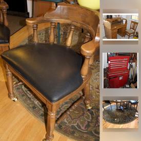 MaxSold Auction: This online auction features Ethan Allen furniture, patio furniture, vintage pyrex bowls, oil lamps, yard tools, wall art, small kitchen appliances and much more!