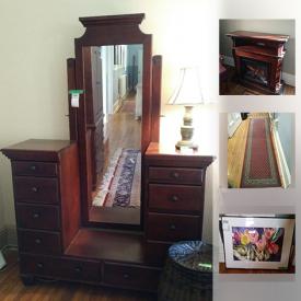 MaxSold Auction: This online auction features Multimedia Asian Art, Bob Blenderman original art, Miele vacuum, Twin Star brand fireplace, Reproduction Oak Desk, Small Kitchen Appliances, Olefin Carpet Runner, Antique Side By Side, Honderich Cedar Chest, Bogdon And Gross Vanity With Full Length Mirror and much more!