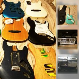 MaxSold Auction: This online auction features Music Gear Case, JBL 2370A Speaker In Box, Johnson Boat Motor, Jbl Mr835 Speaker, Drum Cymbals Zildjan Sabian, Fender Guitar Parts and much more!