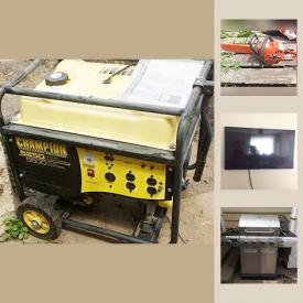 MaxSold Auction: This online auction features Tools: Champion generator; Yardworks logsplitter; Master Craft table saw. FURNITURE: Natuzzi leather lounge; Indoor and outdoor sectionals; beds. APPLIANCES: Kenmore oven, freezer, washer and dryer; Maytag dishwasher. YARD AND GARDEN: Power tools. Boating accessories and much more!