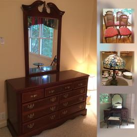 MaxSold Auction: This online auction features two Korean chests, Charles Frace prints, bone china tea cups and saucers, Frigidaire upright freezer, sterling serving pieces, Henredon table and chairs and much more!