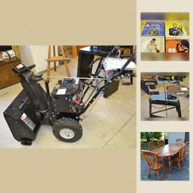 MaxSold Auction: This online auction features Nintendo Wii, Epson LCD Projector, cameras, Silver Plated Silverware, Sno-Tek-by Ariens Snowblower, Blackberry Playbook  and much more!