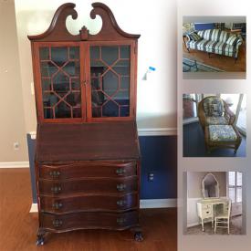 MaxSold Auction: This online auction features kitchenware, dog crate, shelving, paper shredder, wall art, sewing machine, jewelry, fireplace screen, figurines, rugs, outdoor furniture, bike rack, tools and much more.