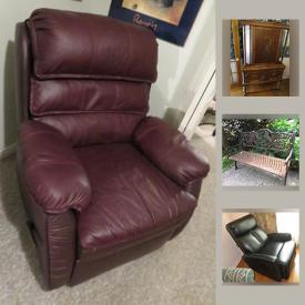 MaxSold Auction: This online auction features Patio Furniture, Artwork, Home Decor, Planters, Recliners, Occasional Tables, Kitchenware, Barware, Dining Set, Small Appliances, Acorn Stair Lift, Nikon Coolpix Camera, Bookcases, Cuisinart BBQ, Firepit and much more.