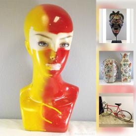 MaxSold Auction: This online auction features Vintage Raleigh "LTD SC" Bicycle, Vintage Beatles Bobble-Heads, Vintage Model Ships & Sails, Vintage Limited Edition Thomas Edison Phone, WWE Figurines, Vintage Blue "Collegiate" Schwinn Bicycle and much more!