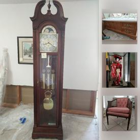 MaxSold Auction: This online auction features furniture, artworks, decors, glassware, silverplate, collectibles and much more.