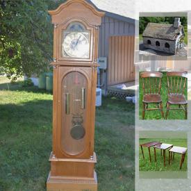 MaxSold Auction: This online auction features Rustic Church birdhouse, Wooden bowls, Old school desk, Wood toboggan, Reliable Kewpie doll and much more!