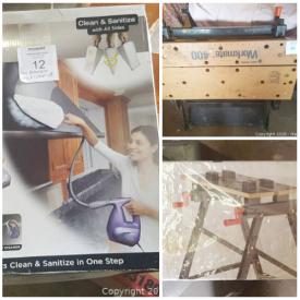 MaxSold Auction: This auction features Craftsman Mitre Saw Work Stand, Router Table 490, Multimedia Storage Tower, Yardworks Electric Chainsaw, Shark Multisurface Steam Cleaning, Dr Scholls Ultimate Pampering Foot Spa and much more!