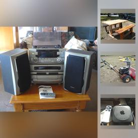 MaxSold Auction: This online auction features Woods 6 man tent, 2000 Mustang headlights, sleeping bag, Hamburg Car Carrier, Snowblower, Lawn Tractor Trailer, Nintendo System, Apple Tv Box and much more!