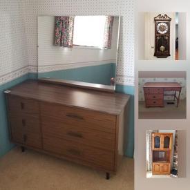 MaxSold Auction: This online auction features bedroom furniture, artwork and decor, home furnishing, sports cards, slide projector and screen, golf clubs, lawnmowers, tools and much more!