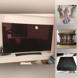 MaxSold Auction: This online auction features patio furniture, Disney Princess statues, books, glassware, sewing machine, artwork, Keurig, flat screen 3D TV, PlayStation 4, Rumba, artificial Christmas trees, exercise bike and much more.