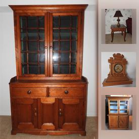 MaxSold Auction: This online auction features furniture, antique, jewelry, decors, collectibles, glassware, Bauer molded skates, Kitchen assortment and much more.