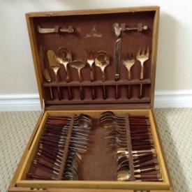 MaxSold Auction: This auction features Teak Dining Room Set, Secretary Desk With Hutch, Entertainment And Display Cabinet, Lounge Chair, Arm Chairs, Bose Media Centre, Photography Equipment, Metal Waterloo 3 Drawer Tool Chest, Fur Coat, Jean Claude Brass And Teak Flatware, Wood Bunk Bed and more!