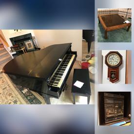 MaxSold Auction: This online auction features piano, furniture, patio table, decorative items, Nespresso, diamond grader, gem equipment, home accessories, kitchen items, bookcases, golf clubs and more!