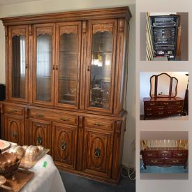 MaxSold Auction: This online auction features furniture, decors, brassware, silverware, statues, fireplace tools, garden tools, power tools, collectibles and much more.