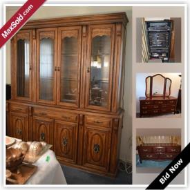 MaxSold Auction: This online auction features furniture, decors, brassware, silverware, statues, fireplace tools, garden tools, power tools, collectibles and much more.