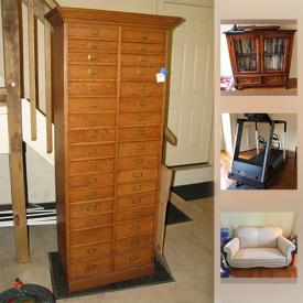 MaxSold Auction: This online auction features Rooster Collections, Christmas and Holiday Items, Home Decor, Furniture, Music CDs, Fireplace Tools, Upholstered Seating , TV, Kitchenware, Wooden Trunks, Books,Ladies Clothes Pearl Necklaces, Jewelry, Flute, Printers, Mower, Snow Blower and much more.