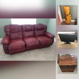 MaxSold Auction: This online auction features waterford crystal and clock, Spode stone china, Samsung and Sony TVs, Magnavox DVD player, HP monitor, golf clubs, pet carrier, artwork, loveseat and much more!