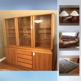 MaxSold Auction: This online auction features a Samsung TV, electronics, furniture, art, hydraulic jack, air compressor, Paragon china, La-Z-Boy recliner and much more!